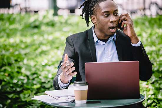 Noah doesn't fit the typical image of a businessman always on his phone and laptop. He shows what God can do with our skills.